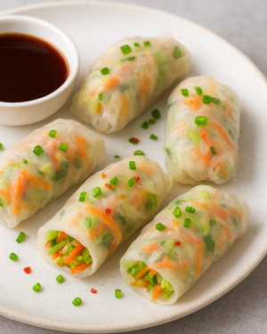 Rice paper Veg Dumplings